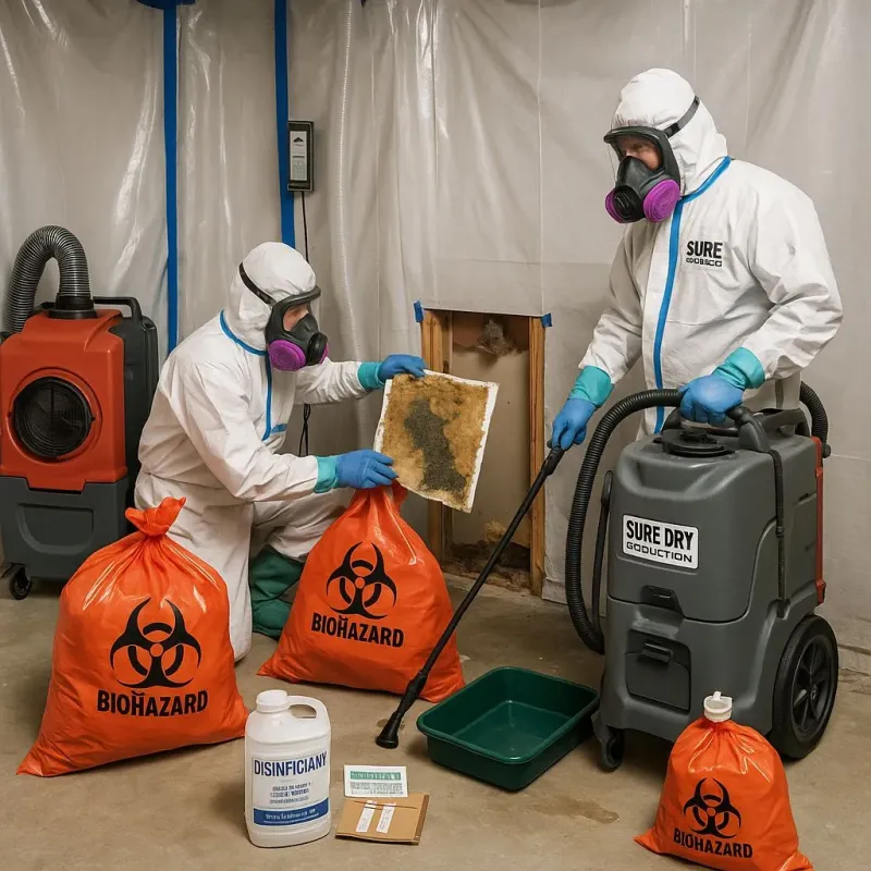 Contaminated Water Handling Protocols process in Branch, MN