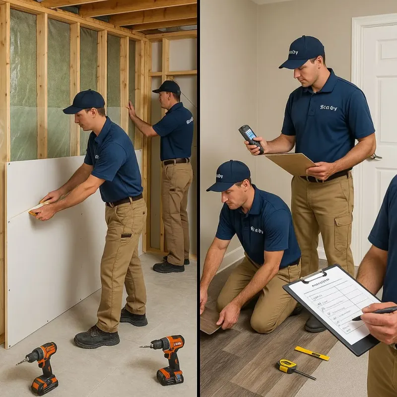 Repairs and Reconstruction process in Branch, MN